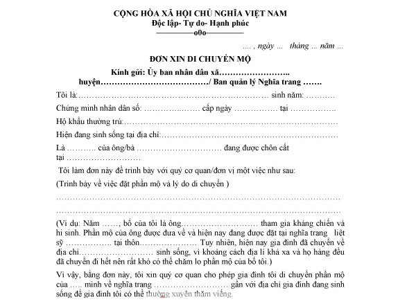 Dịch vụ bóc mộ